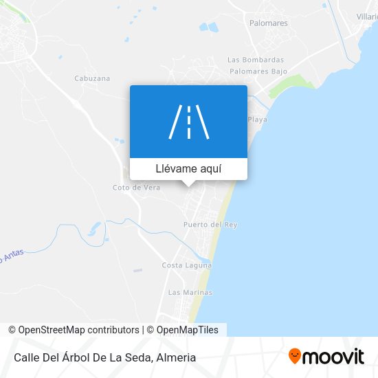 Mapa Calle Del Árbol De La Seda