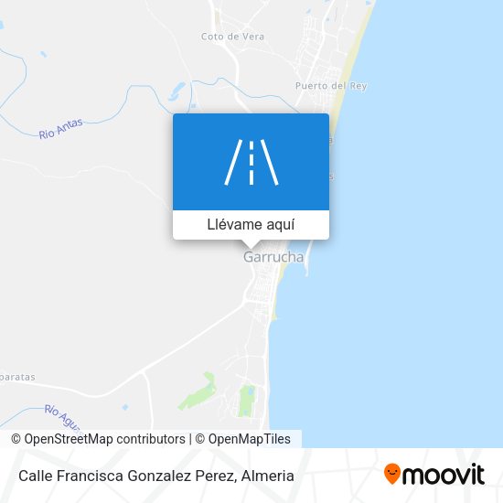 Mapa Calle Francisca Gonzalez Perez