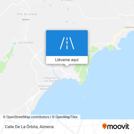 Mapa Calle De La Órbita