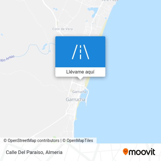 Mapa Calle Del Paraíso