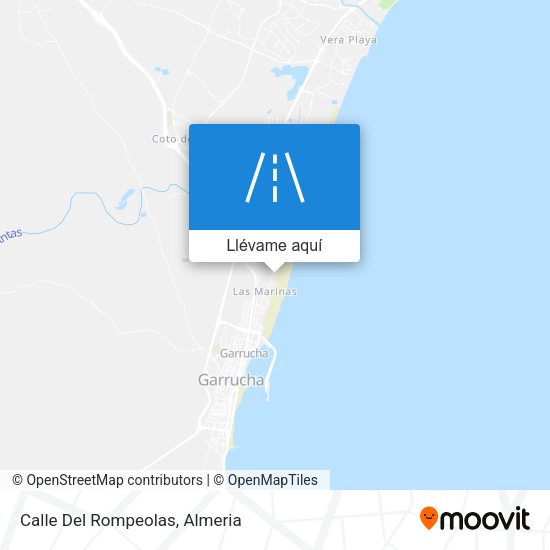 Mapa Calle Del Rompeolas