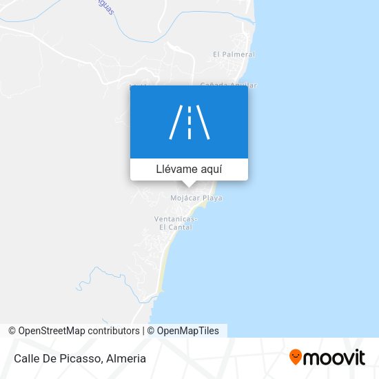 Mapa Calle De Picasso
