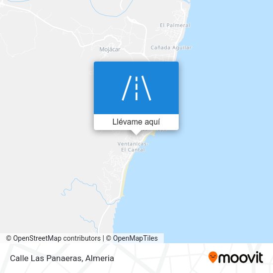Mapa Calle Las Panaeras