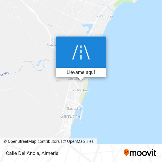 Mapa Calle Del Ancla