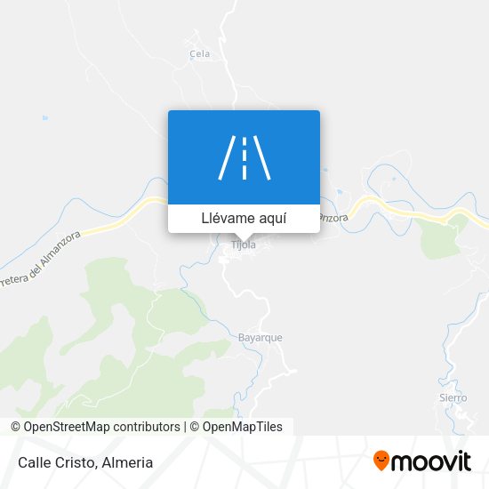 Mapa Calle Cristo