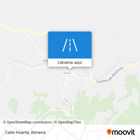Mapa Calle Huerta