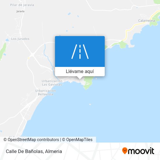Mapa Calle De Bañolas