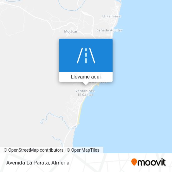 Mapa Avenida La Parata
