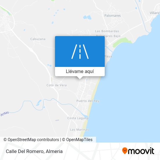 Mapa Calle Del Romero