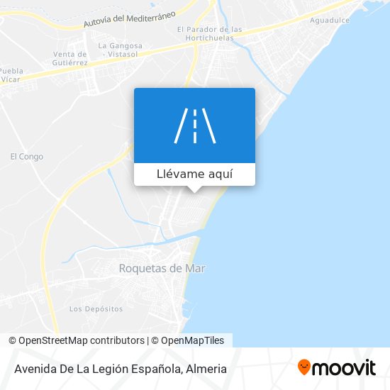 Mapa Avenida De La Legión Española