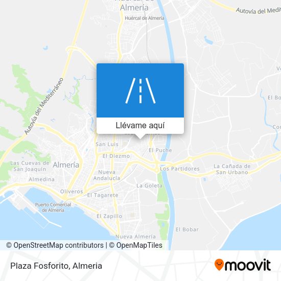 Mapa Plaza Fosforito