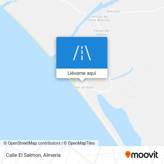 Mapa Calle El Salmon