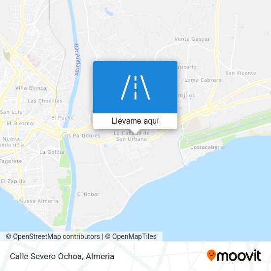 Mapa Calle Severo Ochoa