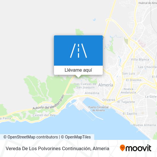 Mapa Vereda De Los Polvorines Continuación