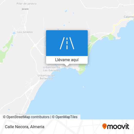Mapa Calle Necora