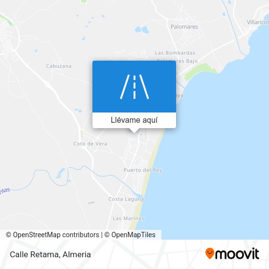 Mapa Calle Retama