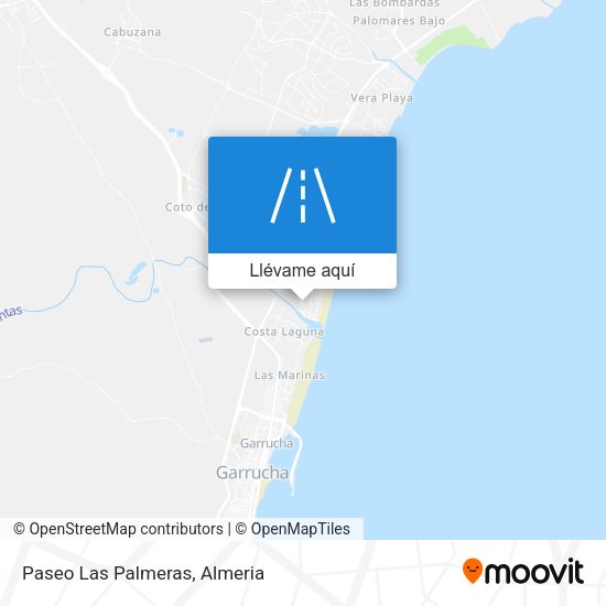 Mapa Paseo Las Palmeras