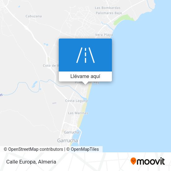 Mapa Calle Europa