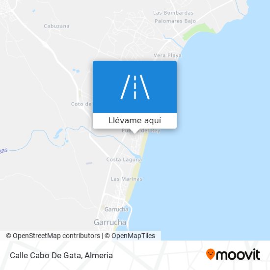 Mapa Calle Cabo De Gata