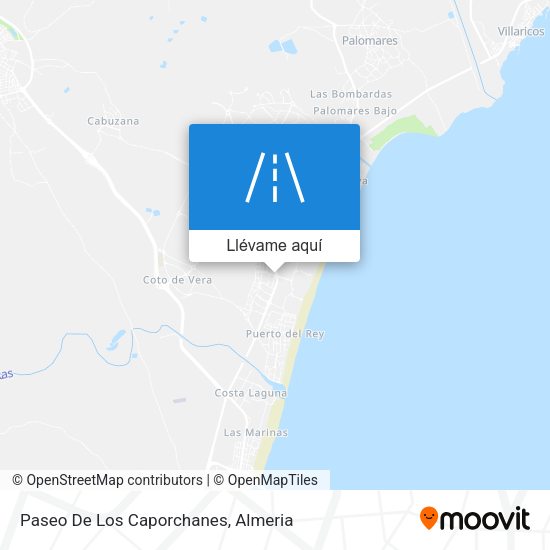 Mapa Paseo De Los Caporchanes