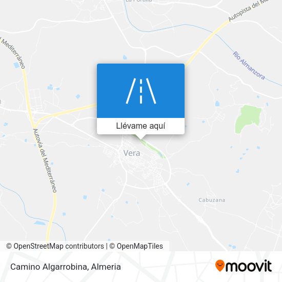 Mapa Camino Algarrobina