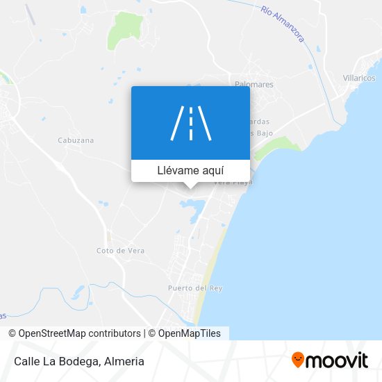 Mapa Calle La Bodega