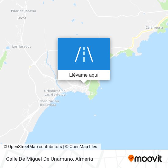 Mapa Calle De Miguel De Unamuno