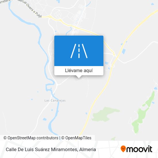 Mapa Calle De Luis Suárez Miramontes