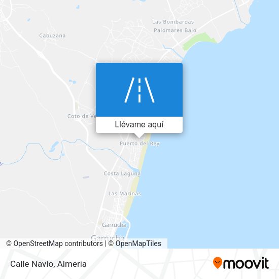 Mapa Calle Navío
