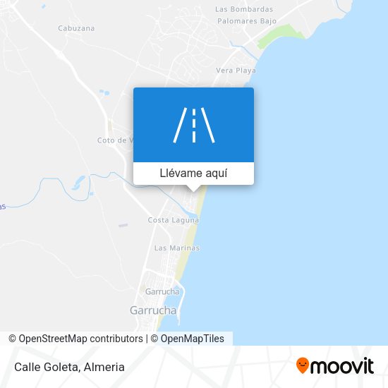 Mapa Calle Goleta