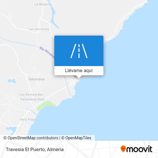 Mapa Travesia El Puerto