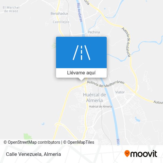 Mapa Calle Venezuela