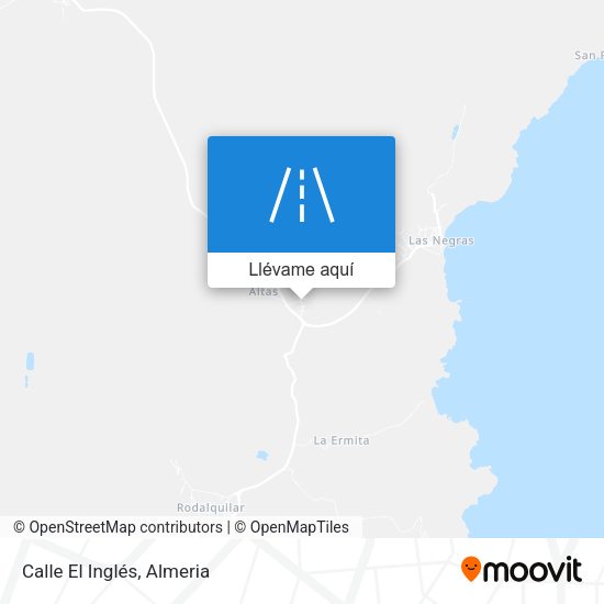 Mapa Calle El Inglés