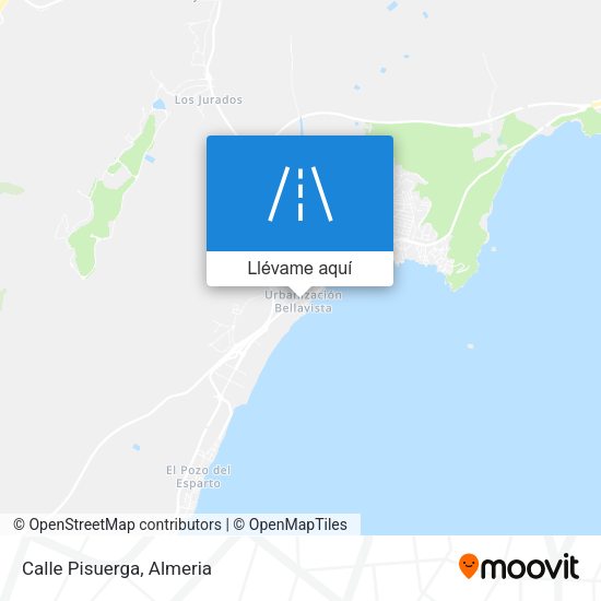 Mapa Calle Pisuerga