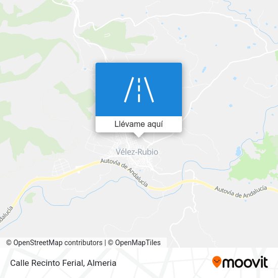 Mapa Calle Recinto Ferial