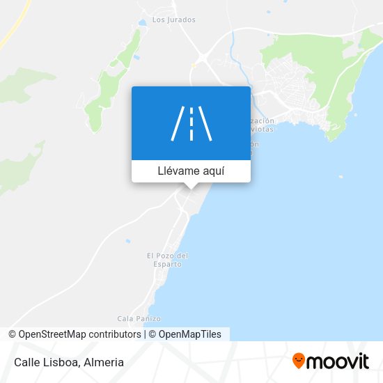 Mapa Calle Lisboa