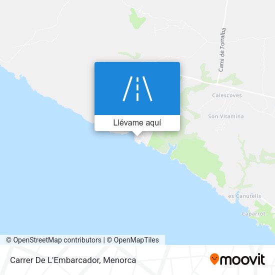 Mapa Carrer De L'Embarcador