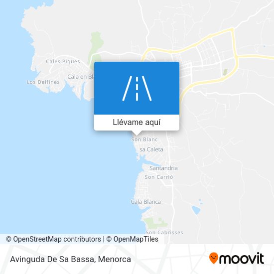 Mapa Avinguda De Sa Bassa