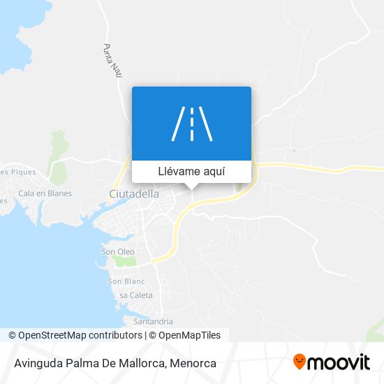 Mapa Avinguda Palma De Mallorca