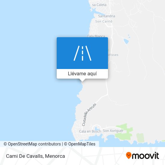 Mapa Cami De Cavalls