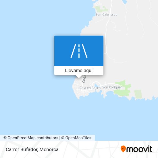 Mapa Carrer Bufador