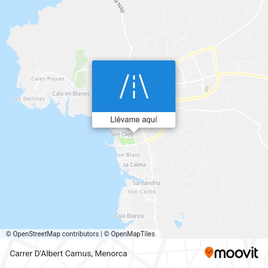 Mapa Carrer D'Albert Camus