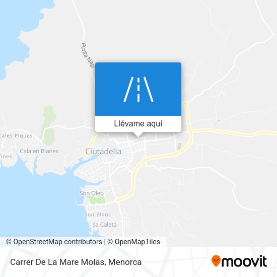 Mapa Carrer De La Mare Molas