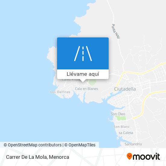Mapa Carrer De La Mola