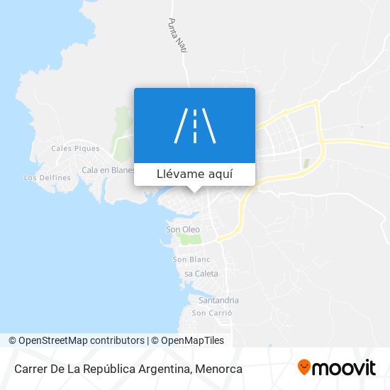 Mapa Carrer De La República Argentina