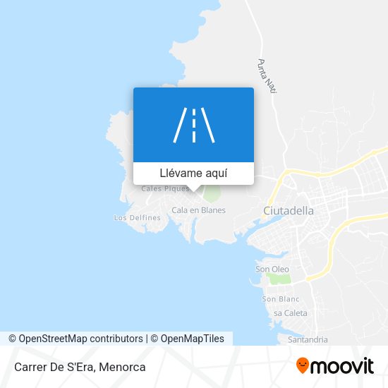 Mapa Carrer De S'Era