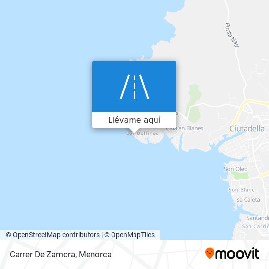 Mapa Carrer De Zamora