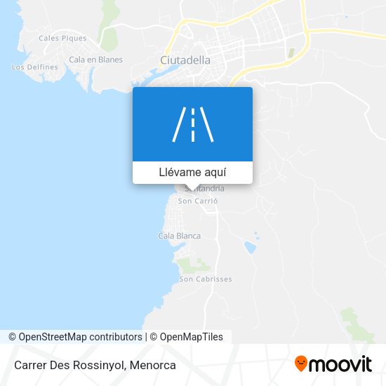 Mapa Carrer Des Rossinyol