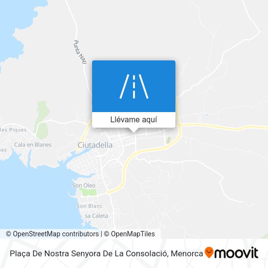 Mapa Plaça De Nostra Senyora De La Consolació