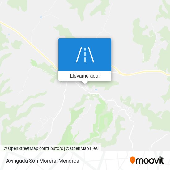 Mapa Avinguda Son Morera